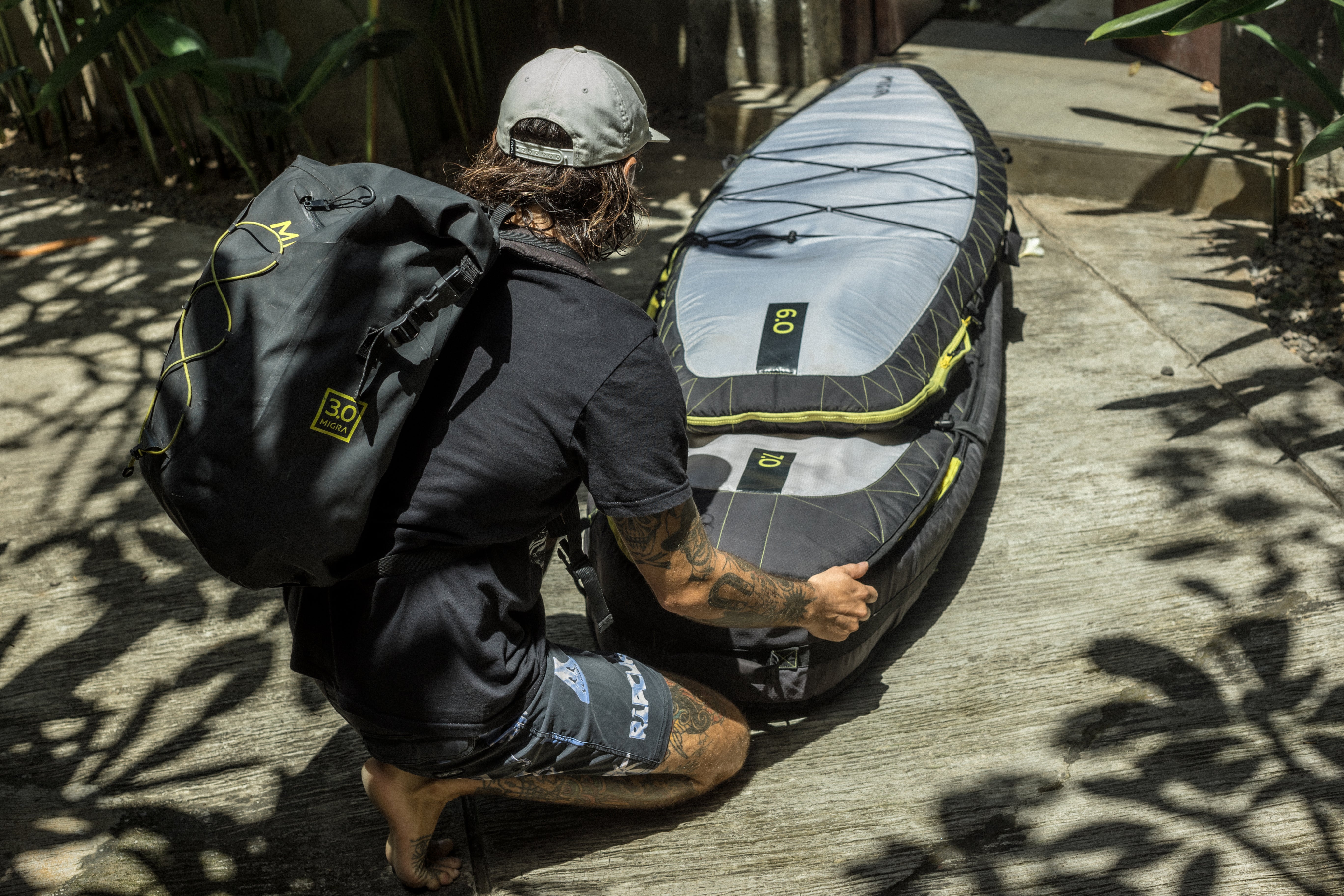 MIGRA 6.3 surfboard bag ミグラ サーフボード バッグ 6.3 Double surf bag | MIGRA SURF